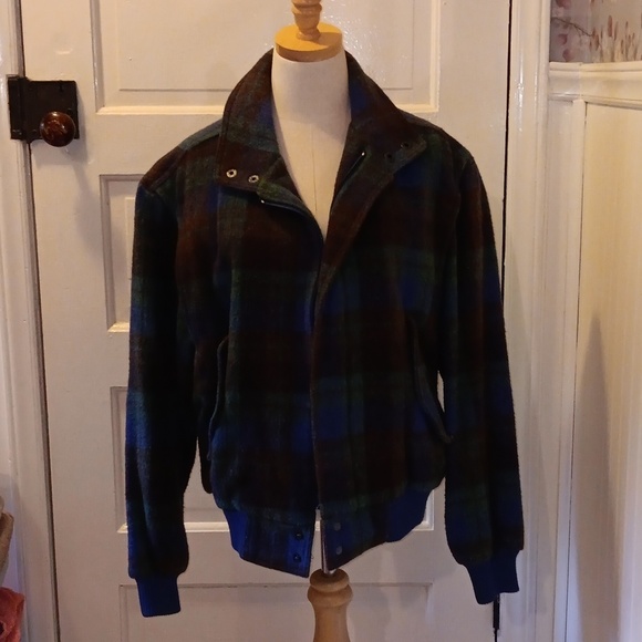 Vintage 1990s Y2K Members Only wool blend coat sz 40 - Picture 1 of 4